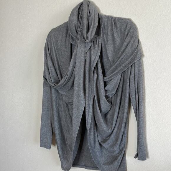 Alice + Olivia Drape Wrap Around Lightweight‎ Cardigan XS - Picture 3 of 7